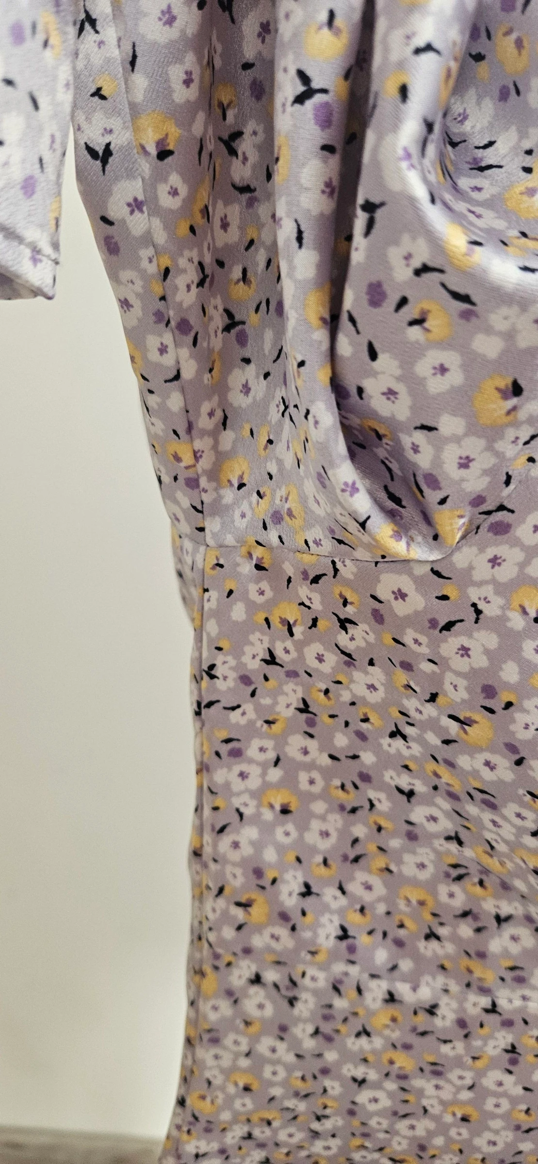Vestido floral acetinado floral tamanho 40-42 – photo 6